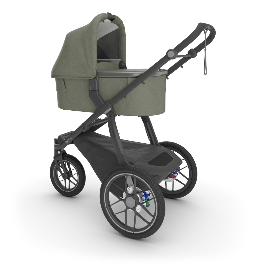 Uppababy Ridge V2 Stroller and Carrycot Bundle - Evelyn