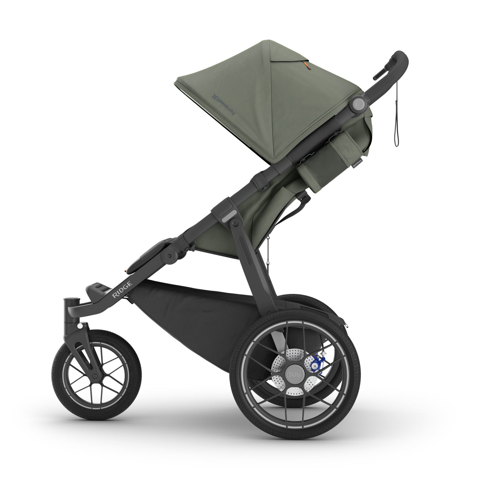 Uppababy Ridge V2 Stroller and Carrycot Bundle - Evelyn