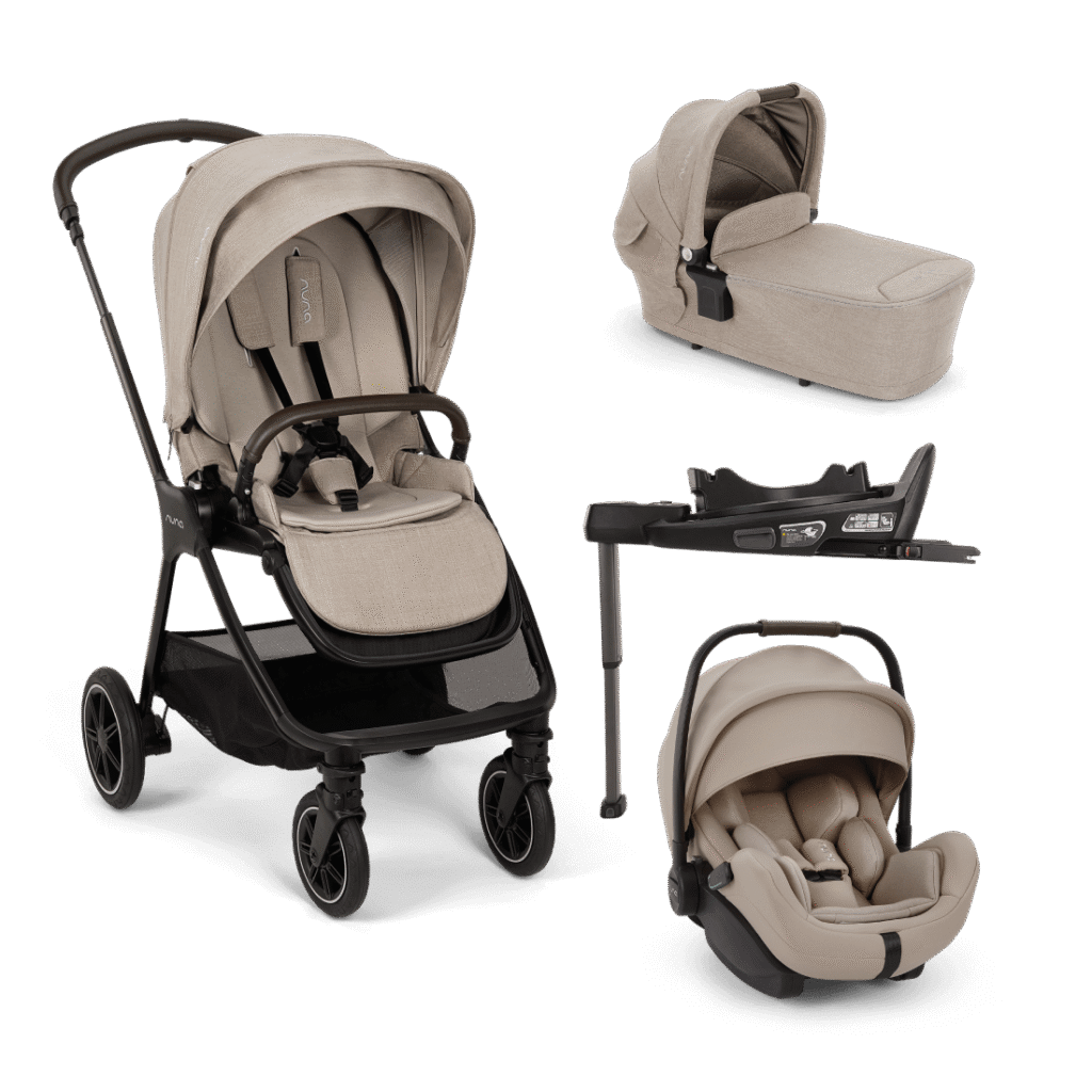 Nuna Triv Next, Arra Flex and Base Curv Travel System - Chateau