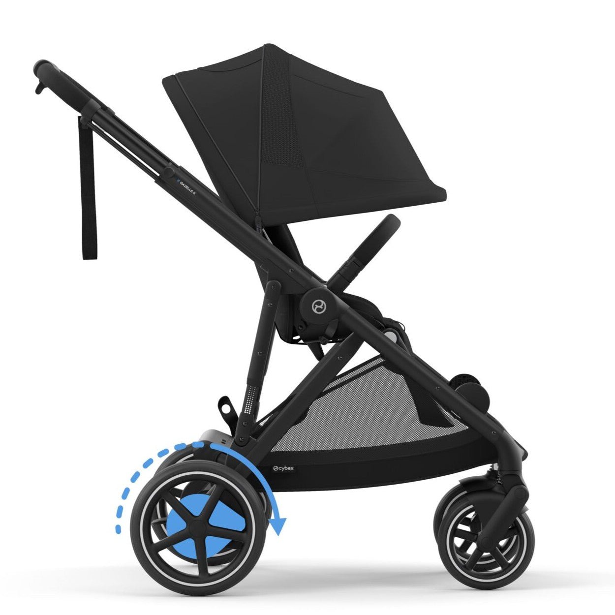 Cybex eGazelle Cloud G Plus Luxury Bundle - Moon Black