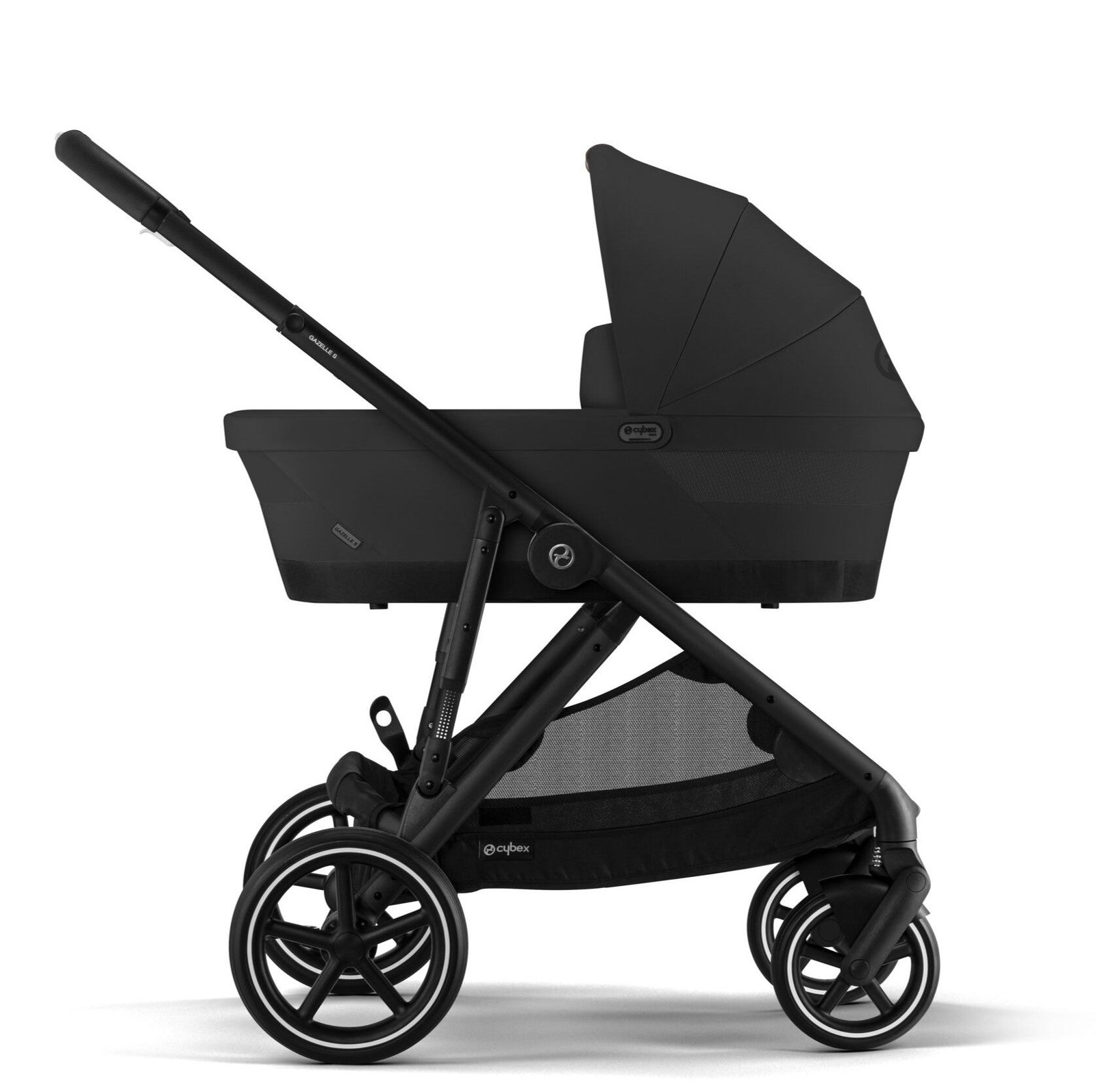 Cybex eGazelle Cloud G Plus Luxury Bundle - Moon Black