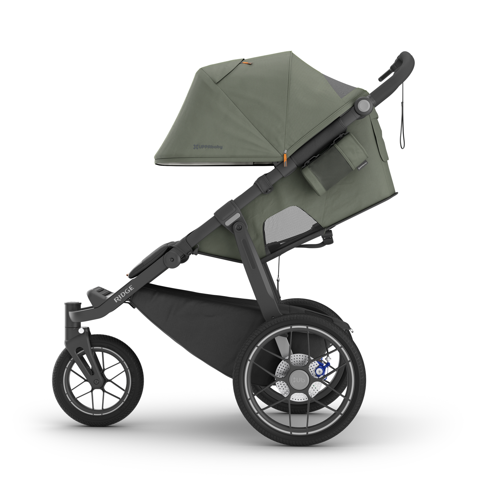 Uppababy Ridge V2 Stroller and Carrycot Bundle - Evelyn