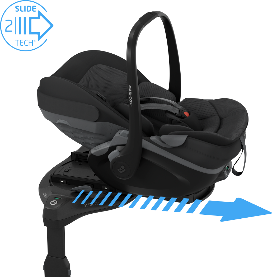 Uppababy Vista V3 Travel System Bundle with Maxi Cosi Pebble Slide Pro and FamilyFix Slide Pro Base - Savannah