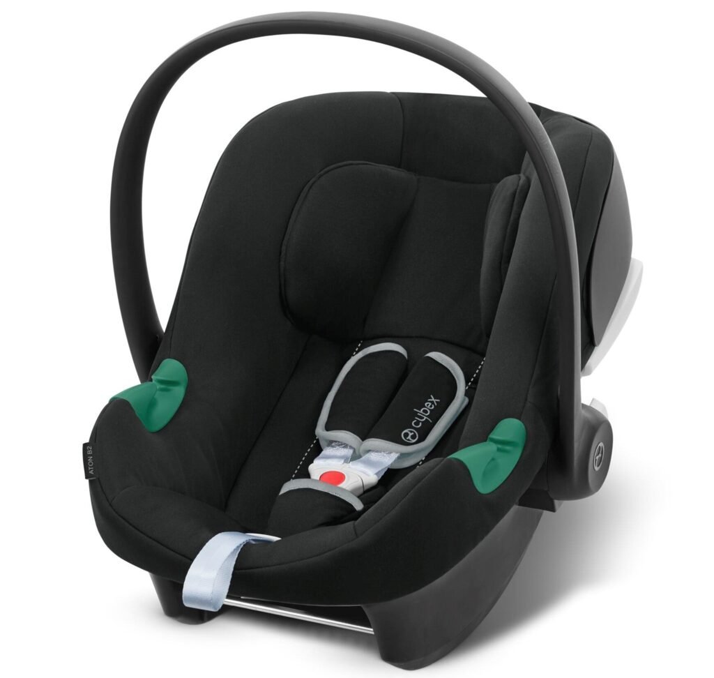 Cybex Aton B2 iSize and Isofix Base - Volcano Black