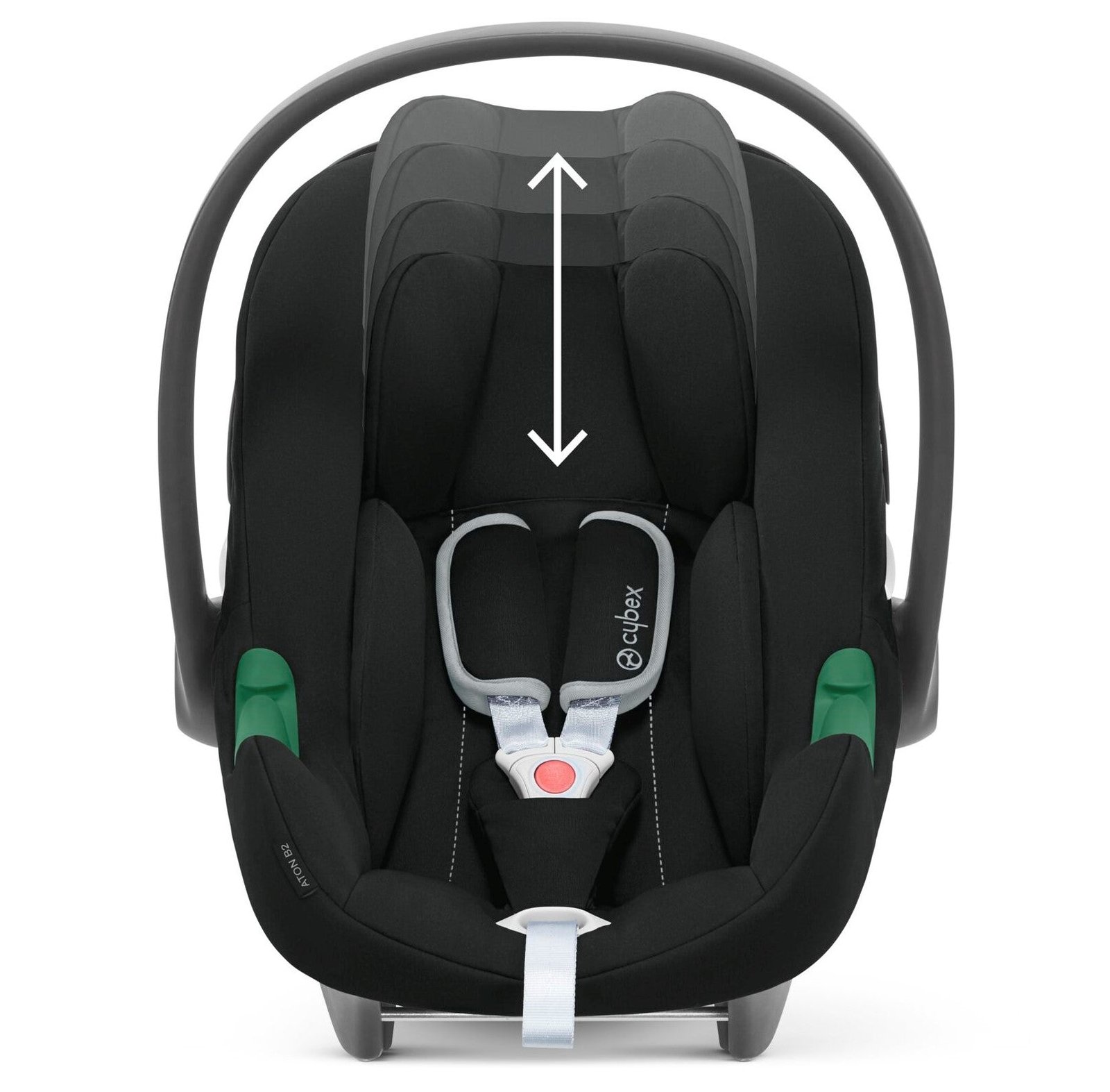 Cybex Aton B2 iSize and Isofix Base - Volcano Black