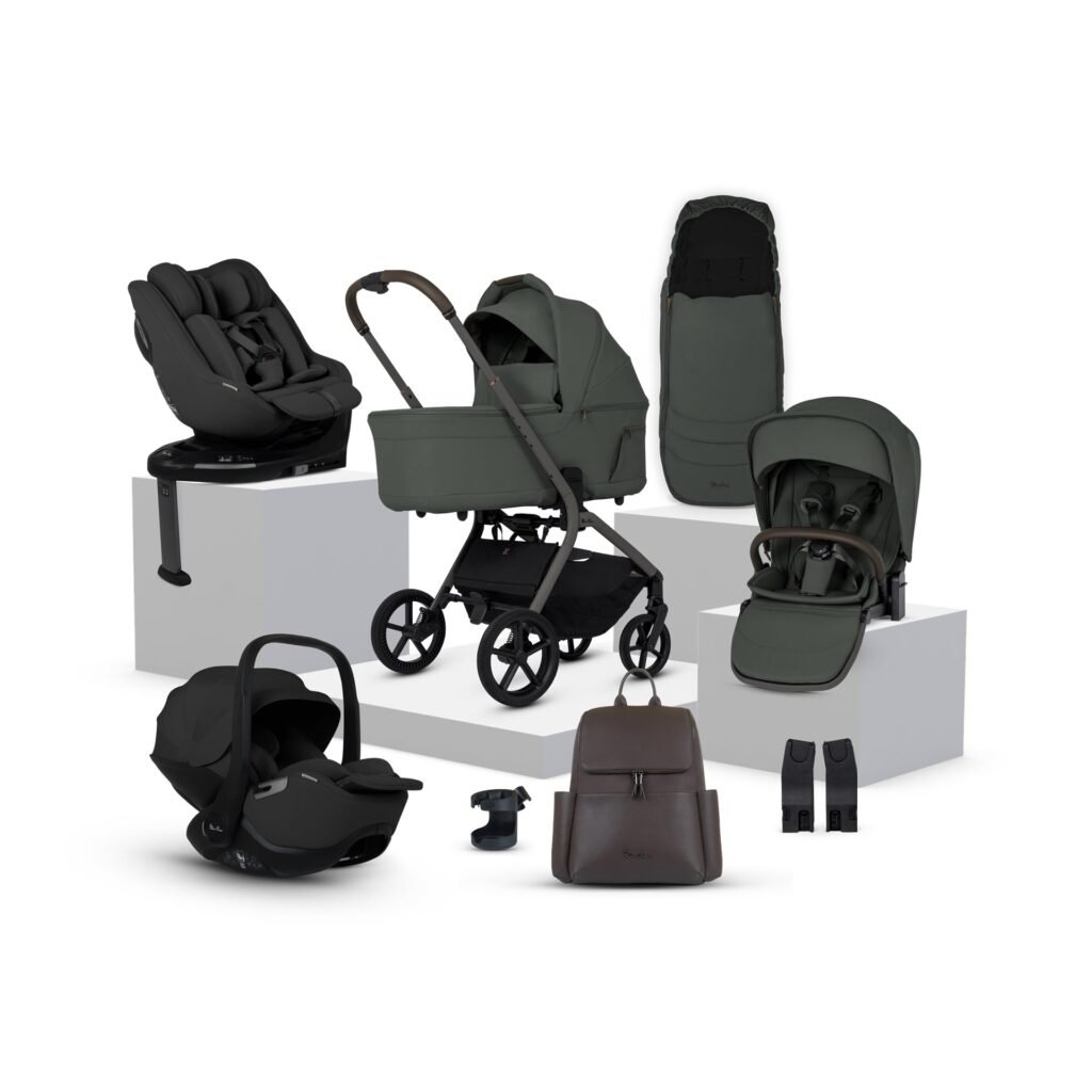 Silver Cross Breez Ultimate 360 Family Bundle - Pewter