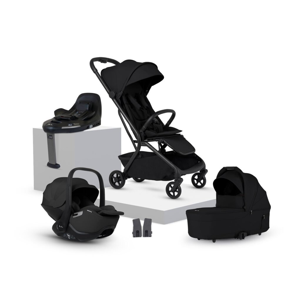 Silver Cross Nia Compact Travel System - Onyx