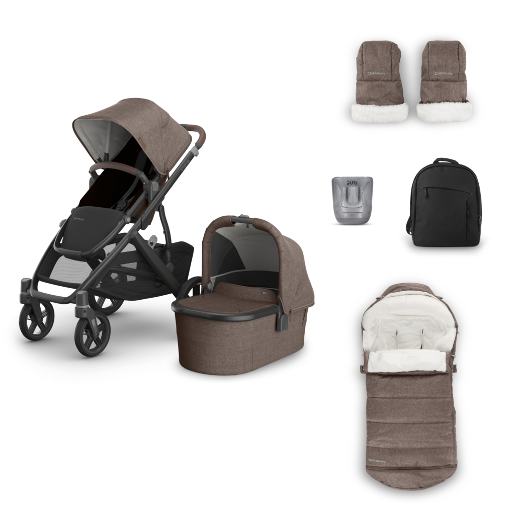 Uppababy Vista V3 Pram and Accessory Bundle - Owen