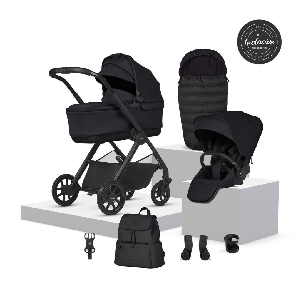 Silver Cross Reef 2 Pram and Accessory Bundle - Space