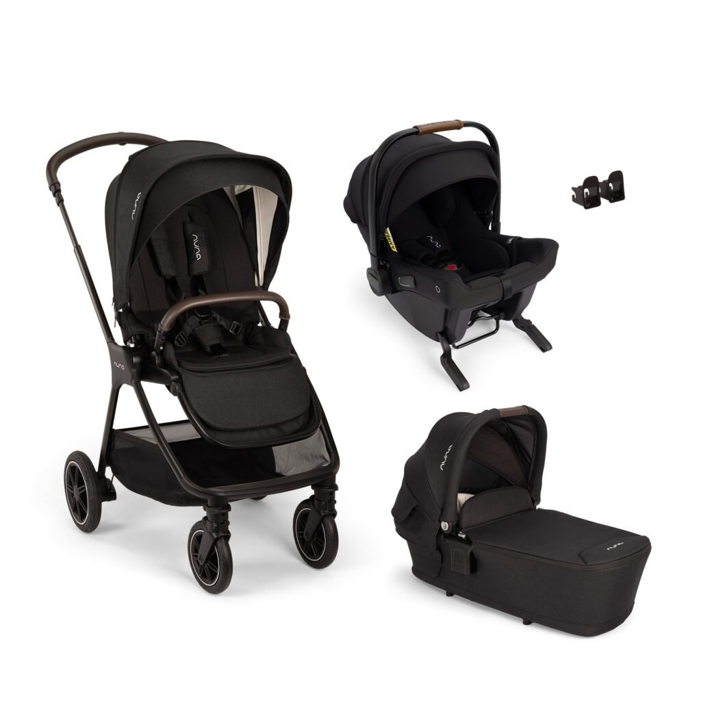 Nuna Triv Next Pipa URBN Travel System Bundle - Caviar