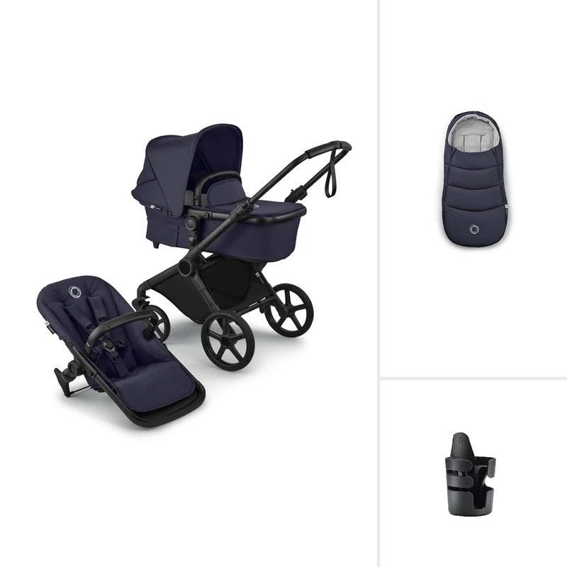 Bugaboo Cub Essential Pushchair Bundle - Deep Indigo
