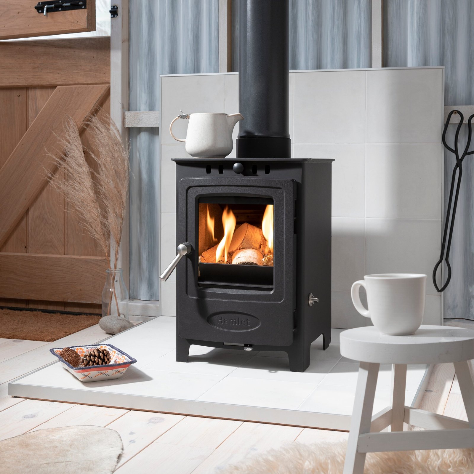 Arada Hamlet Solution 5 Compact (S4) Ecodesign Ready Multi Fuel Wood Burning Stove