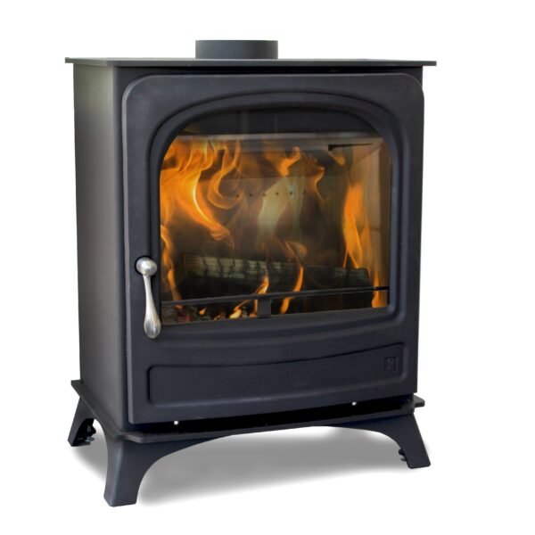 Arada Holborn 5 Widescreen Multifuel Woodburning Stove, Freestanding, Eco Design Approved, Defra Approved