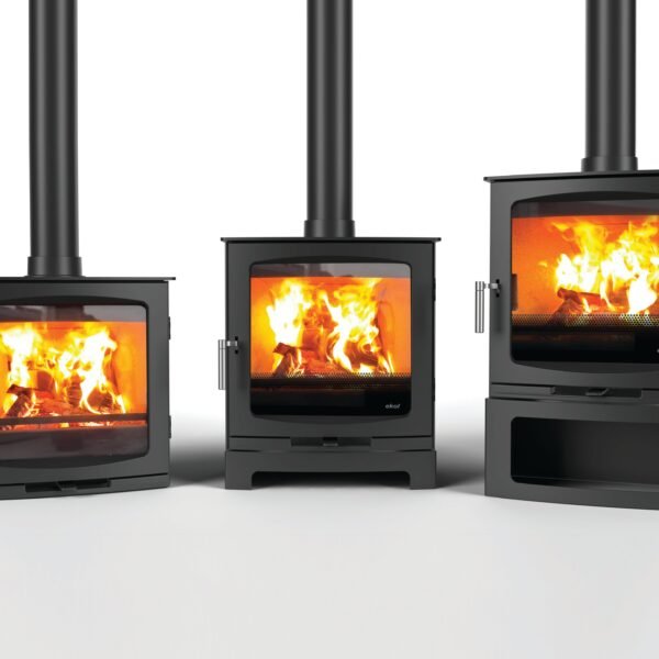 Ekol Edge 5kW Wood Burning Ecodesign Stove (with painted door option)