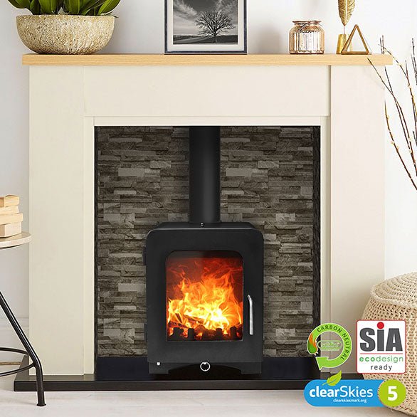 Saltfire ST2 Multi Fuel Stove DEFRA Approved EcoDesign