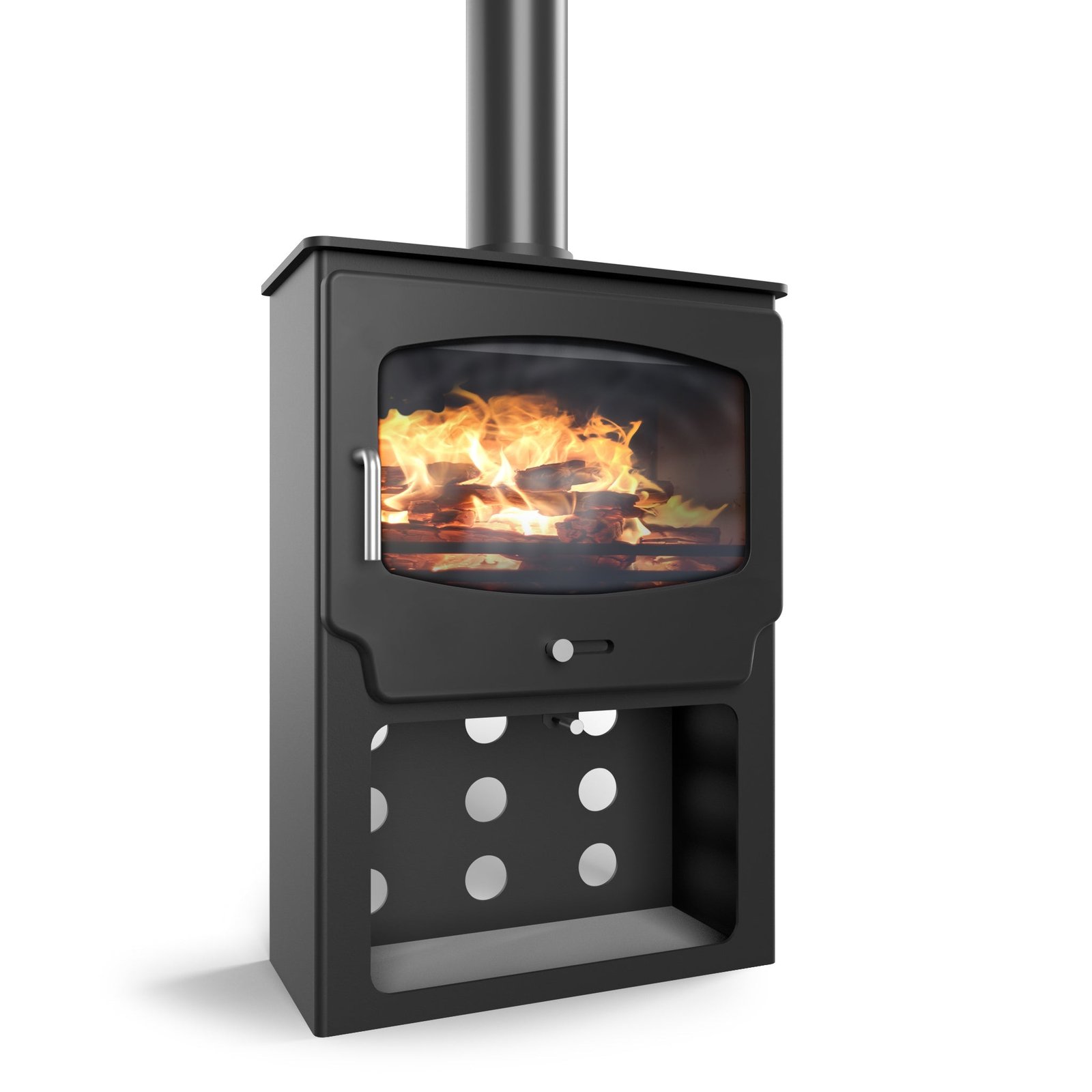 Saltfire ST-X Wide Wood Burning Stove DEFRA Approved EcoDesign