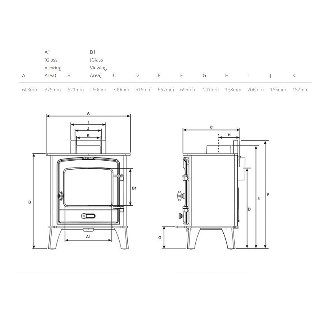 Stovax County 8 Wood Burning Stove