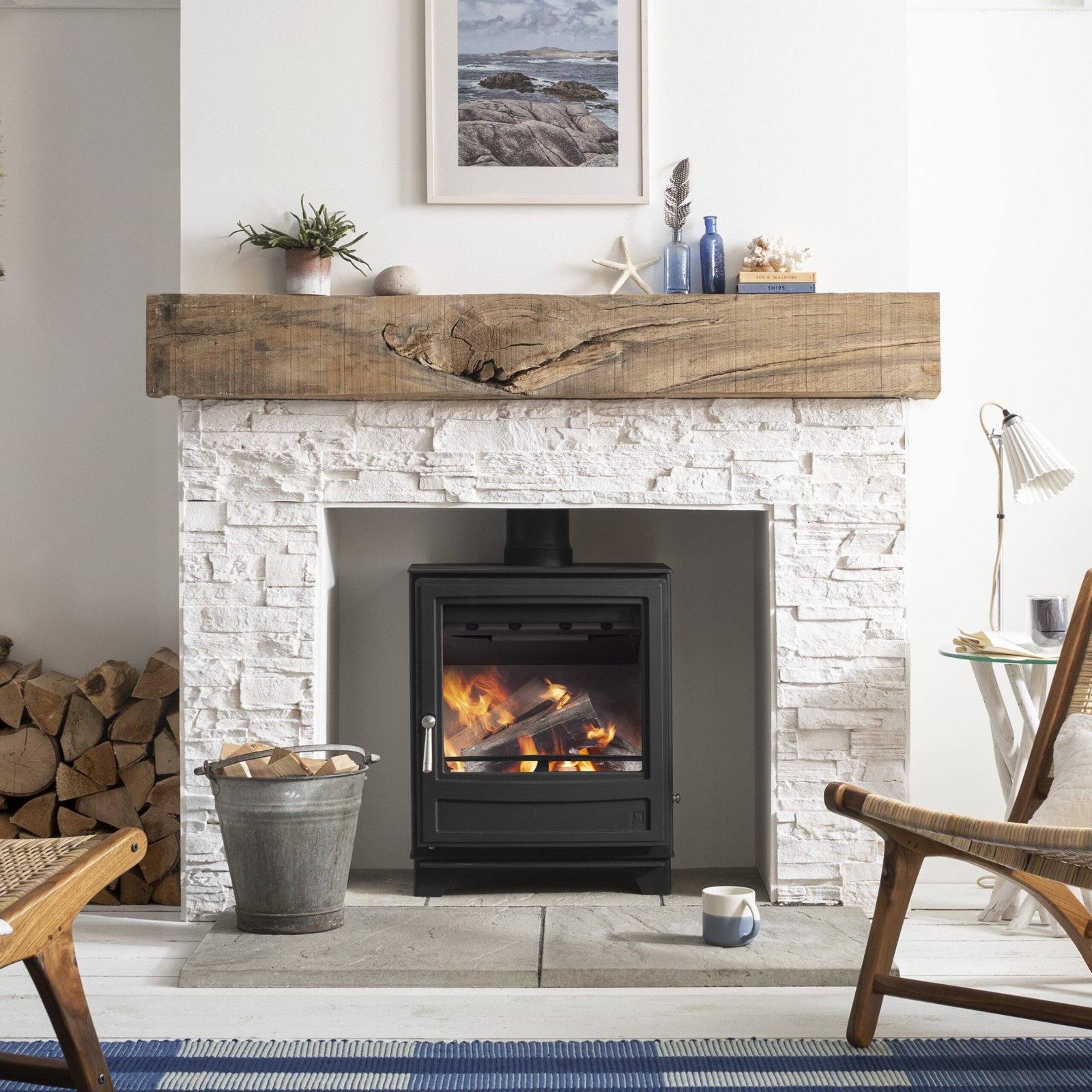 Arada Ecoburn 5 Widescreen (S3) Ecodesign Ready Wood Burning Stove
