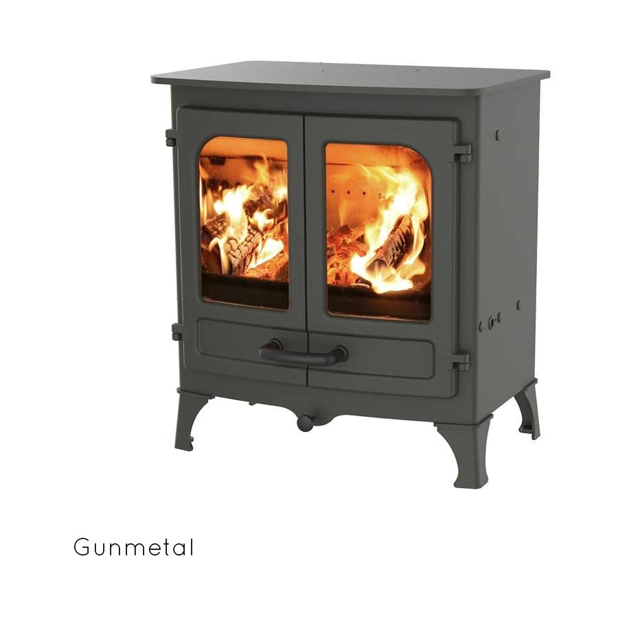 Charnwood Island I 5kW Eco Multi Fuel Wood Burning Stove - DEFRA Approved - EcoDesign Ready