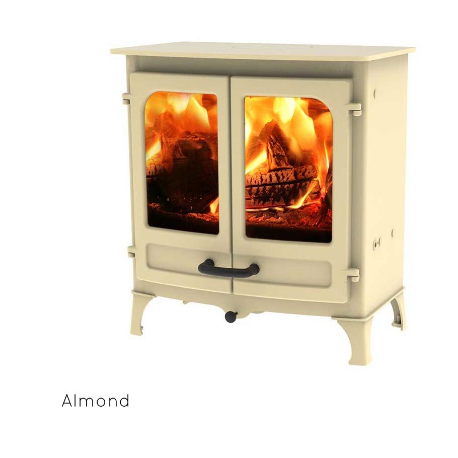 Charnwood Island I 5kW Eco Multi Fuel Wood Burning Stove - DEFRA Approved - EcoDesign Ready