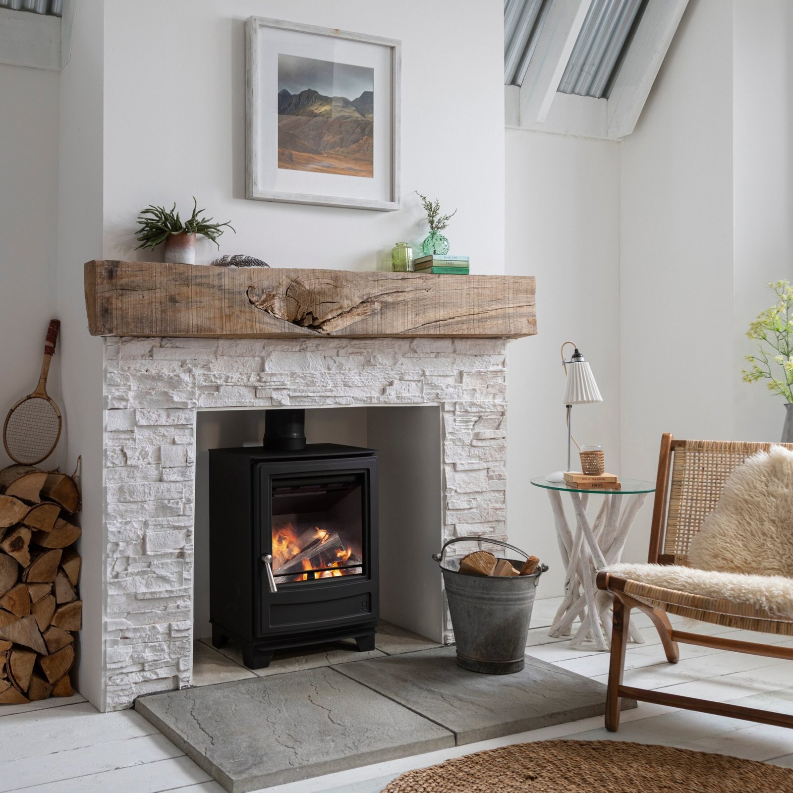 Arada Ecoburn Plus 5 kW (S3) Ecodesign Ready Wood Burning Stove